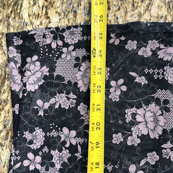 Rebecca Minkoff Cyder Floral Long-Sleeved Semi Sheer Top Size XL - Picture 11 of 11